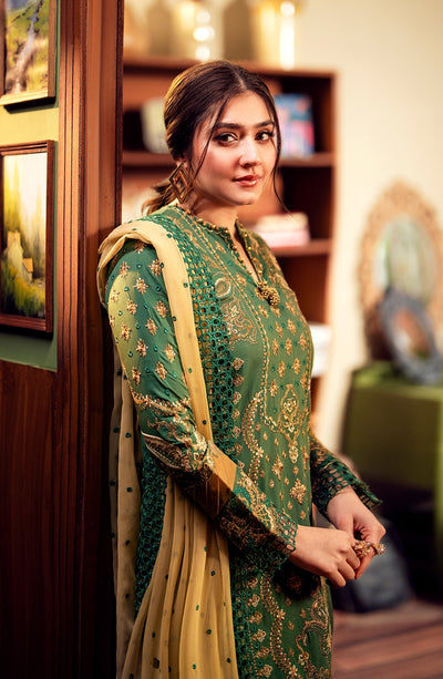 Maryum N Maria | Luxury Lawn 24 | Dure -  Maryum N Maria Luxury - Original Designer Dress - House of Maryam