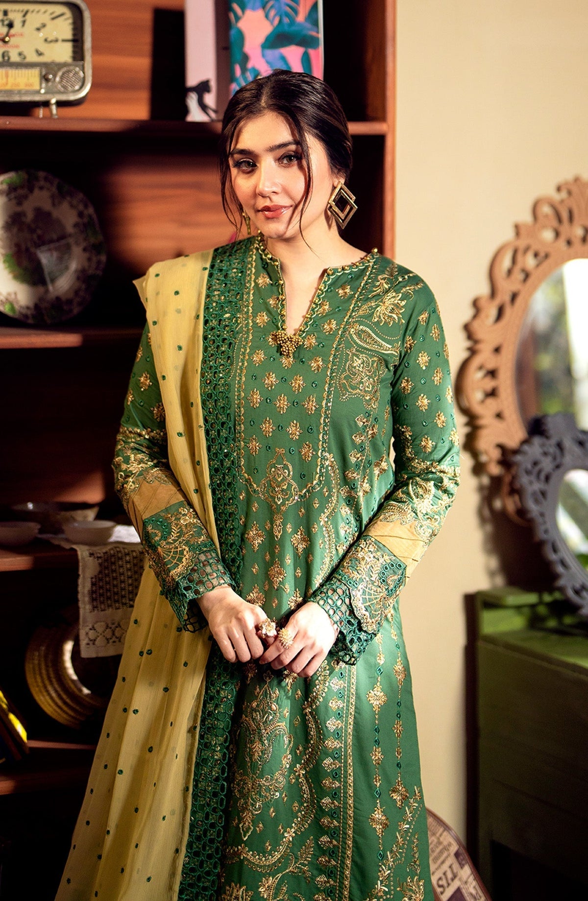 Maryum N Maria | Luxury Lawn 24 | Dure -  Maryum N Maria Luxury - Original Designer Dress - House of Maryam