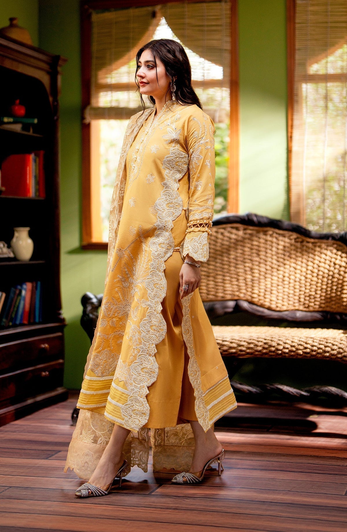 Maryum N Maria | Luxury Lawn 24 | Lamya -  Maryum N Maria Luxury - Original Designer Dress - House of Maryam