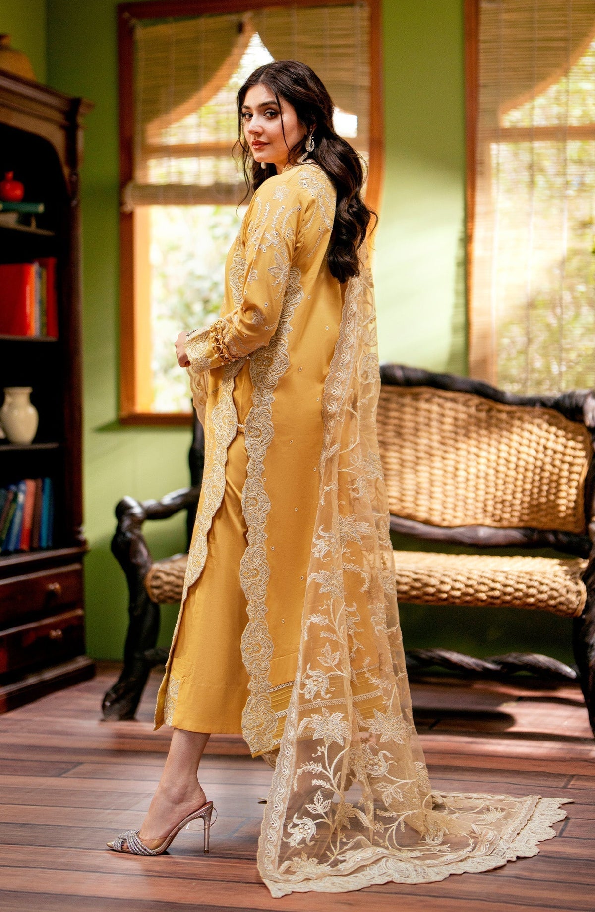 Maryum N Maria | Luxury Lawn 24 | Lamya -  Maryum N Maria Luxury - Original Designer Dress - House of Maryam