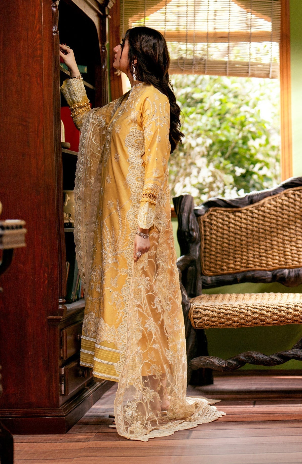 Maryum N Maria | Luxury Lawn 24 | Lamya -  Maryum N Maria Luxury - Original Designer Dress - House of Maryam