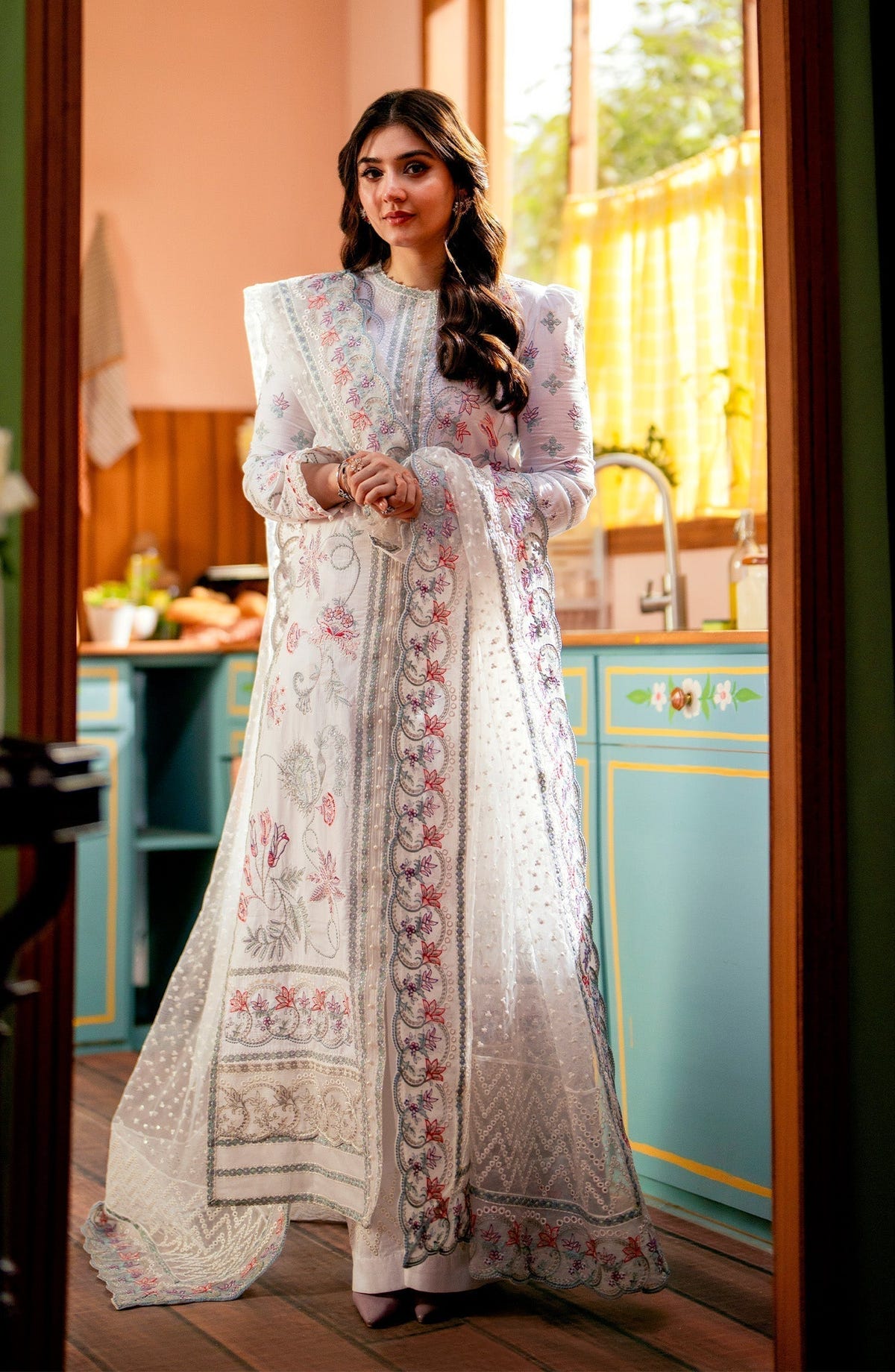 Maryum N Maria | Luxury Lawn 24 | Fatin -  Maryum N Maria Luxury - Original Designer Dress - House of Maryam