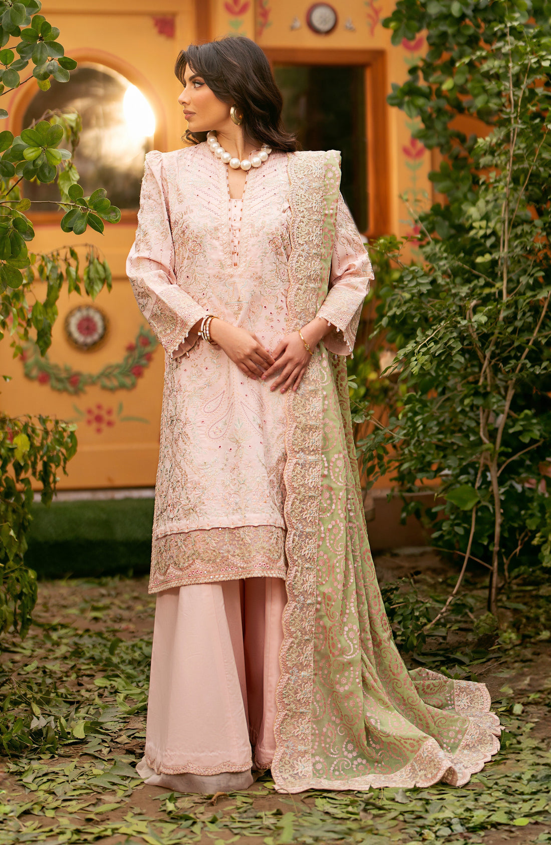 Maryum N Maria | Luxury Lawn 24 | Bennu by Designer Maryum N Maria - House of Maryam - Pakistani Designer Ethnic Wear in {{ shop.shopifyCountryName }}