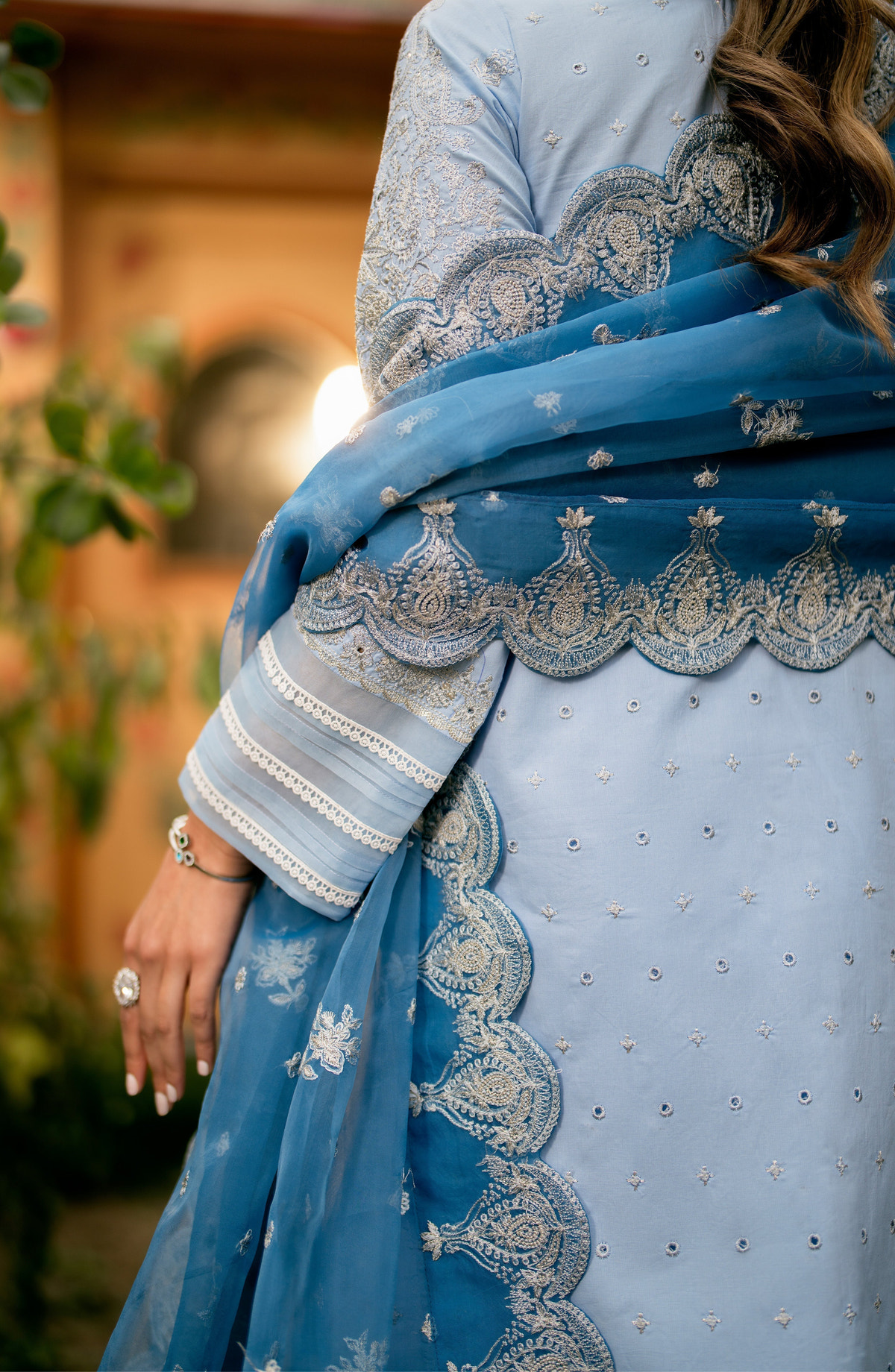 Maryum N Maria | Luxury Lawn 24 | Eshe -  Maryum N Maria Luxury - Original Designer Dress - House of Maryam