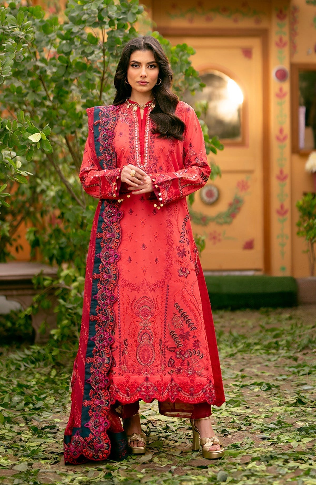 Maryum N Maria | Luxury Lawn 24 | Aliana -  Maryum N Maria Luxury - Original Designer Dress - House of Maryam