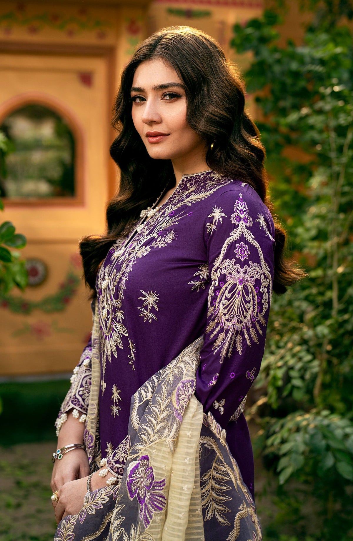 Maryum N Maria | Luxury Lawn 24 | Rahma -  Maryum N Maria Luxury - Original Designer Dress - House of Maryam
