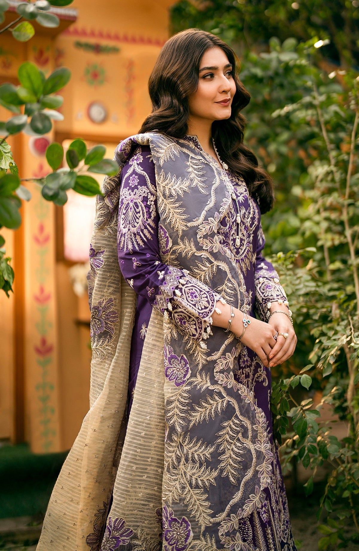 Maryum N Maria | Luxury Lawn 24 | Rahma -  Maryum N Maria Luxury - Original Designer Dress - House of Maryam