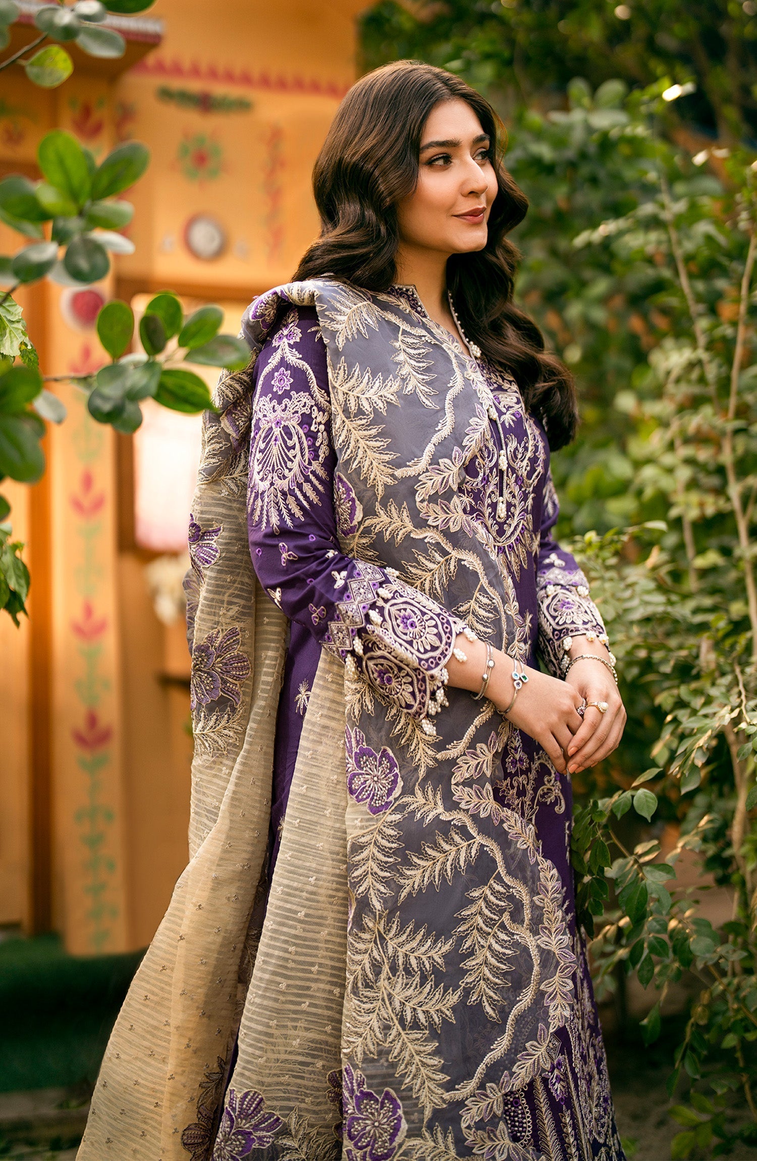 Maryum N Maria | Luxury Lawn 24 | Rahma by Designer Maryum N Maria - House of Maryam - Pakistani Designer Ethnic Wear in {{ shop.shopifyCountryName }}