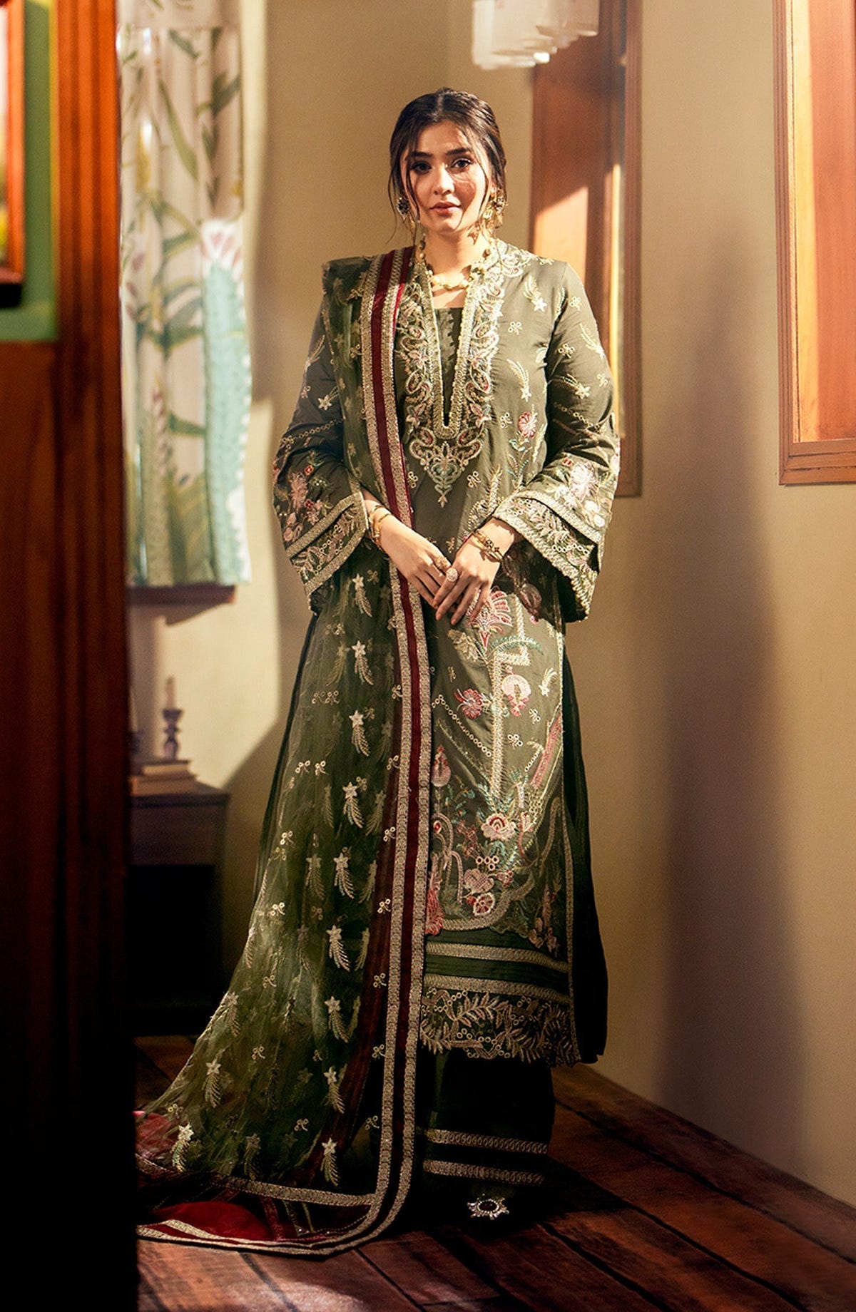 Maryum N Maria | Luxury Lawn 24 | Amira -  Maryum N Maria Luxury - Original Designer Dress - House of Maryam