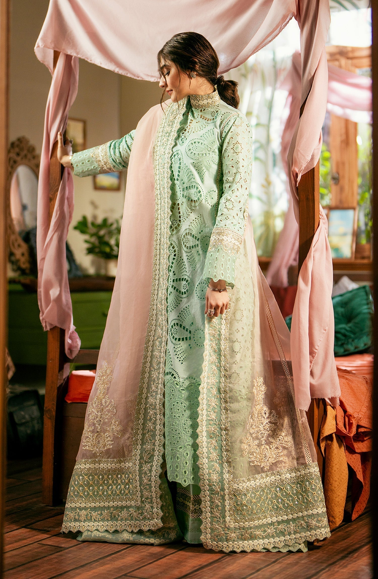 Maryum N Maria | Luxury Lawn 24 | Rawiya -  Maryum N Maria Luxury -  House of Maryam