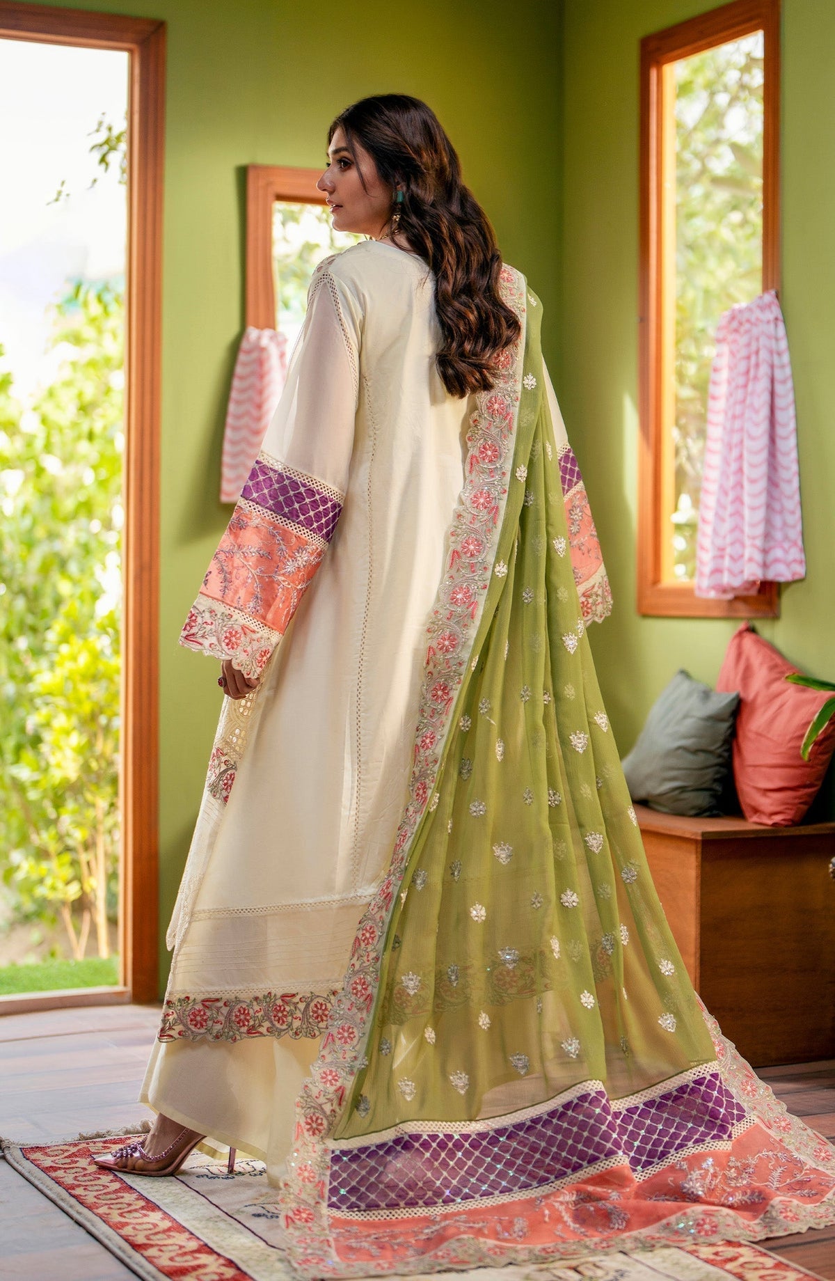Maryum N Maria | Luxury Lawn 24 | Dina -  Maryum N Maria Luxury - Original Designer Dress - House of Maryam