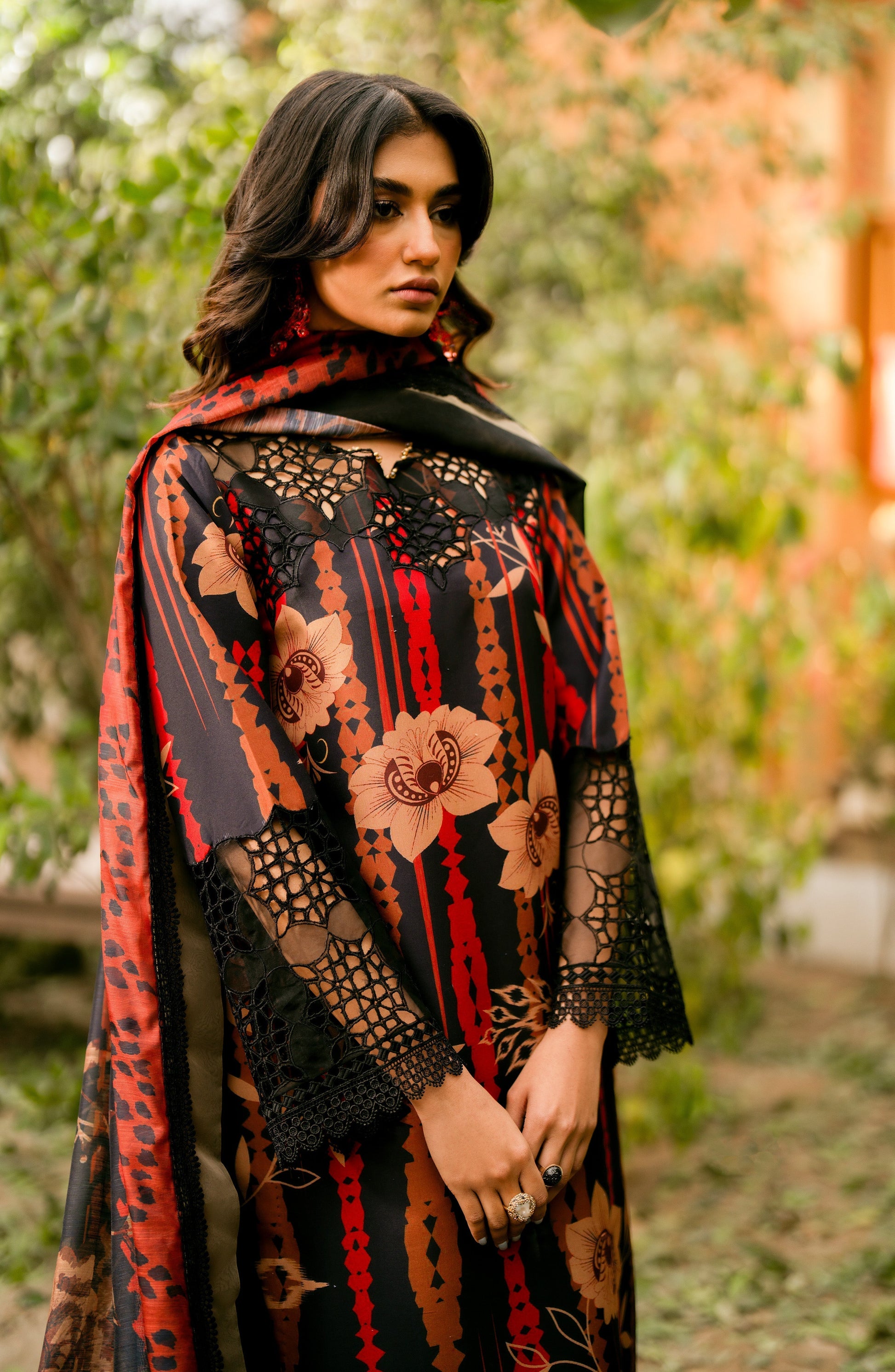 Maryum N Maria | Luxury Lawn 24 | Chione by Designer Maryum N Maria - House of Maryam - Pakistani Designer Ethnic Wear in {{ shop.shopifyCountryName }}