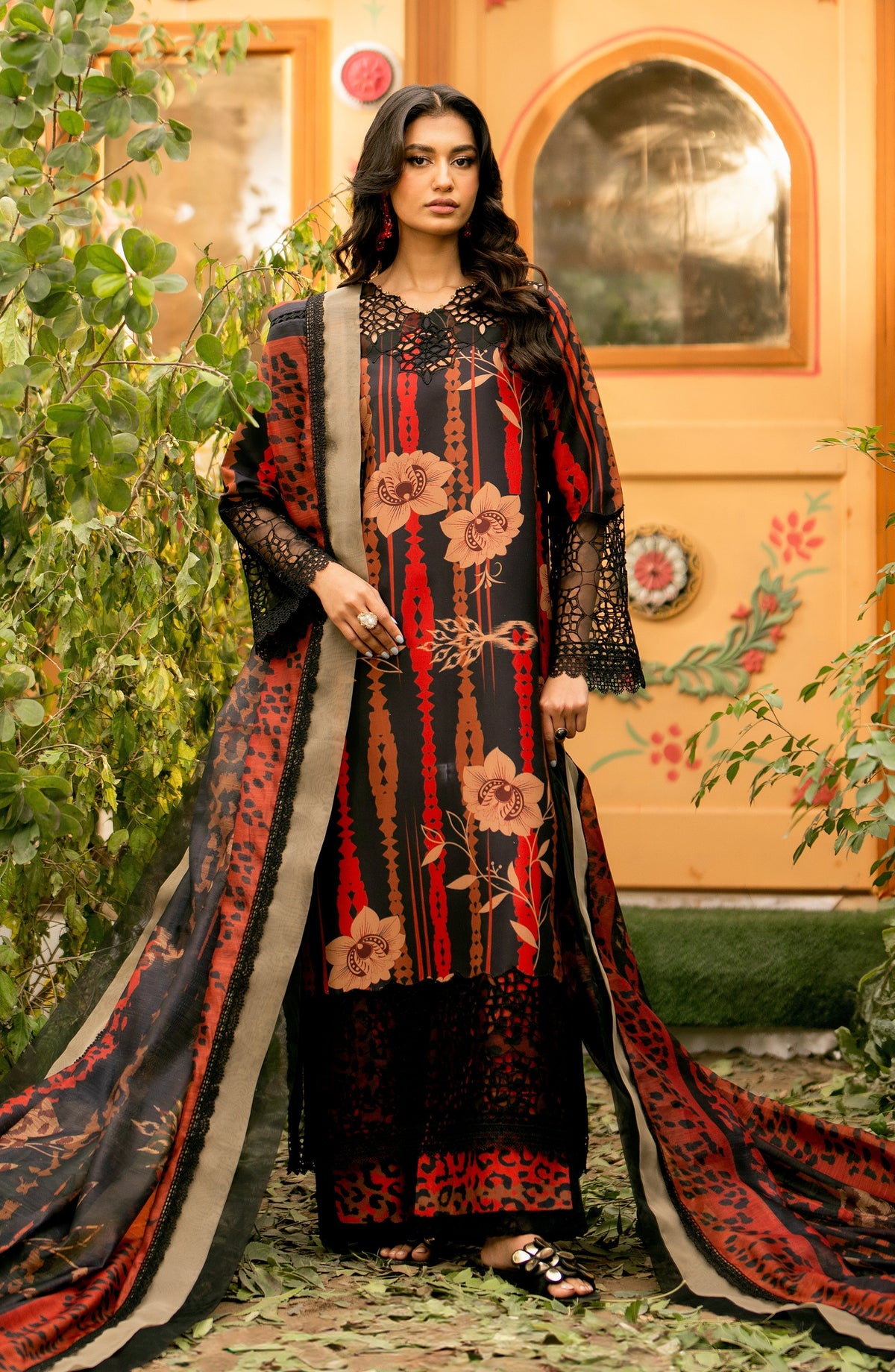 Maryum N Maria | Luxury Lawn 24 | Chione -  Maryum N Maria Luxury - Original Designer Dress - House of Maryam