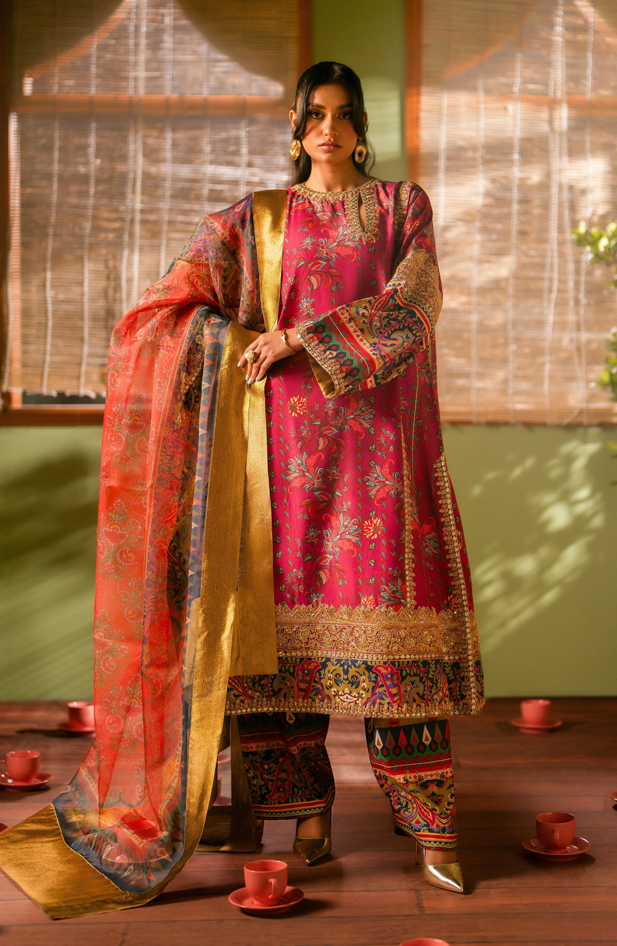 Maryum N Maria | Luxury Lawn 24 | Tefnut -  Maryum N Maria Luxury - Original Designer Dress - House of Maryam