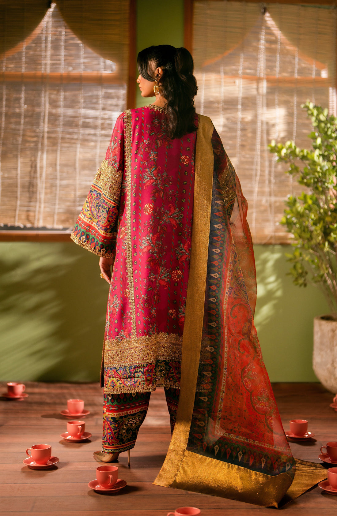 Maryum N Maria | Luxury Lawn 24 | Tefnut by Designer Maryum N Maria - House of Maryam - Pakistani Designer Ethnic Wear in {{ shop.shopifyCountryName }}