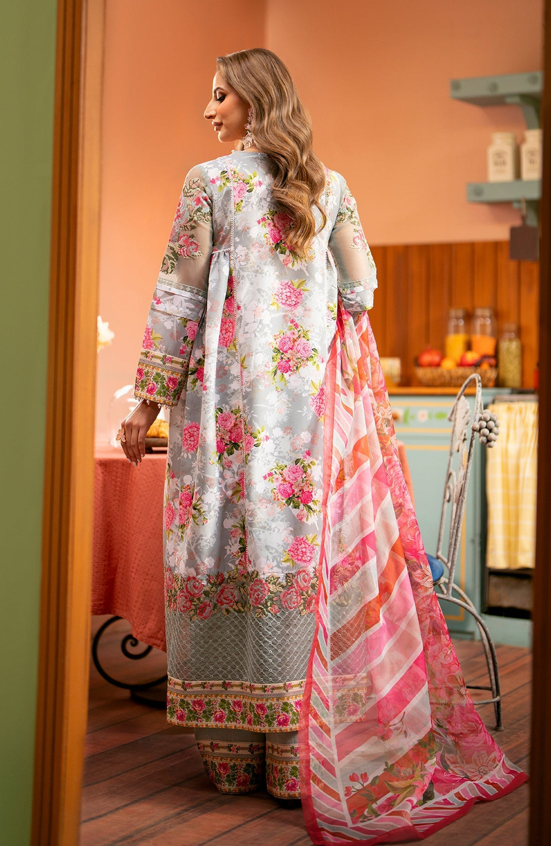 Maryum N Maria | Luxury Lawn 24 | Maya by Designer Maryum N Maria - House of Maryam - Pakistani Designer Ethnic Wear in {{ shop.shopifyCountryName }}