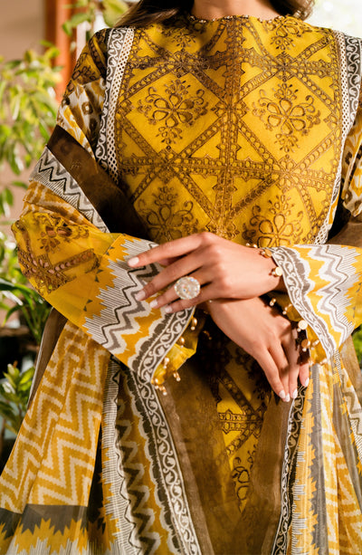 Maryum N Maria | Luxury Lawn 24 | Layla -  Maryum N Maria Luxury - Original Designer Dress - House of Maryam