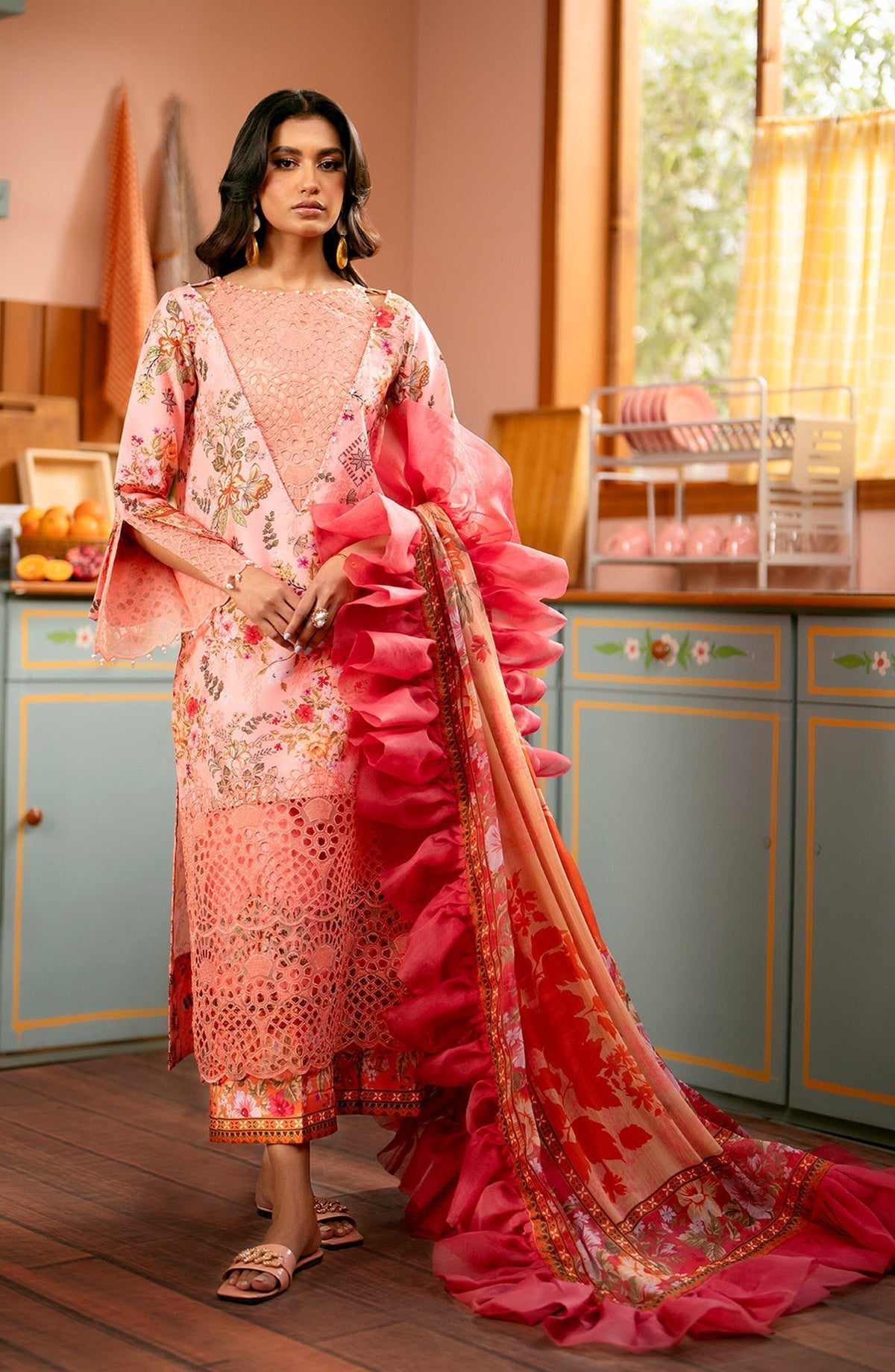 Maryum N Maria | Luxury Lawn 24 | Sawera -  Maryum N Maria Luxury - Original Designer Dress - House of Maryam