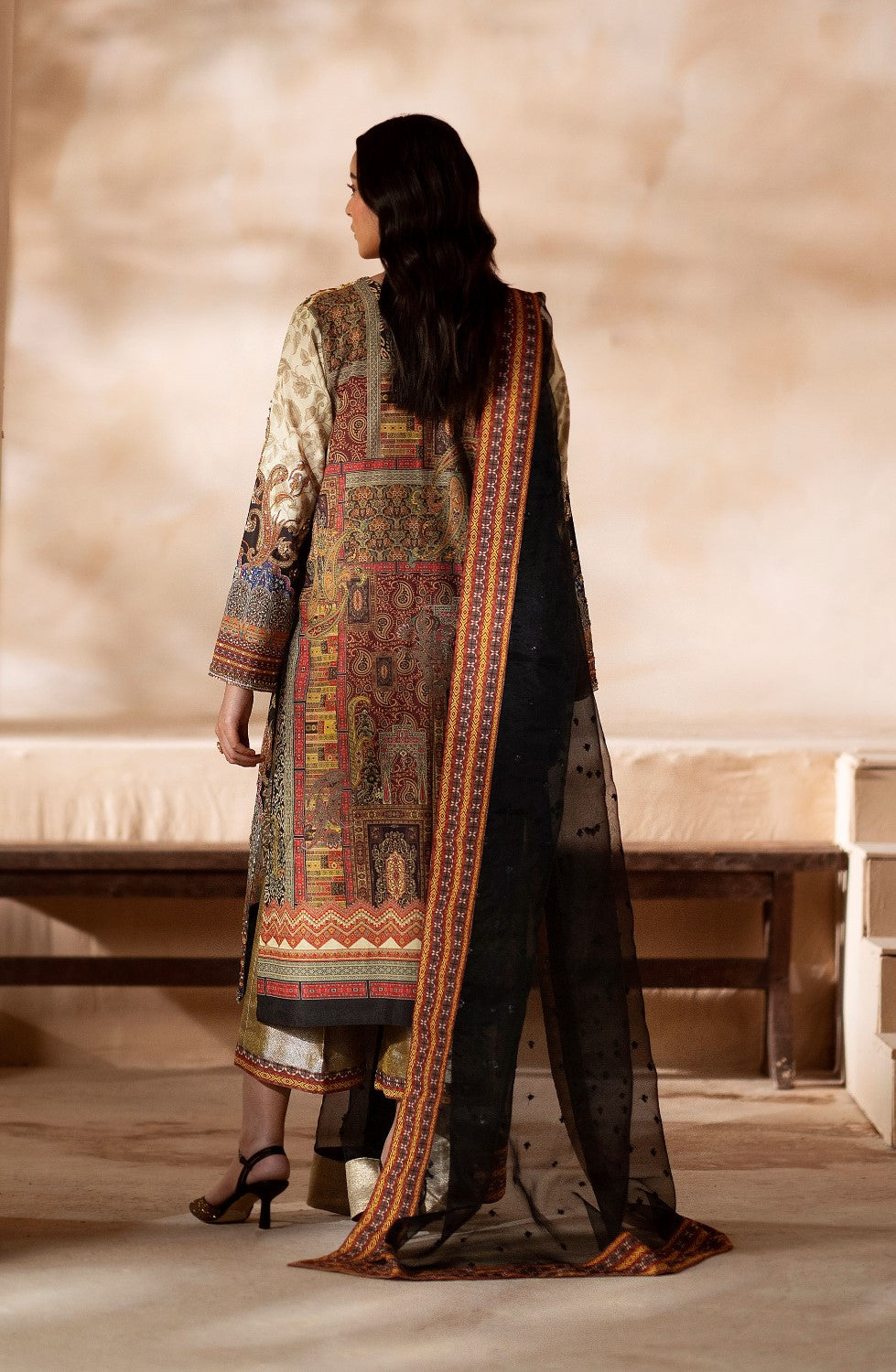 Maryum N Maria | Zeil Winter | CHUTKI - MS40097 -  Maryam N Maria Ladies Clothes - Original Designer Dress - House of Maryam