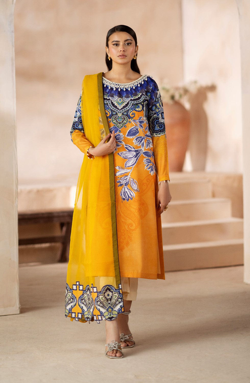 Maryum N Maria | Zeil Winter | RIYA - MS40099 -  Maryam N Maria Ladies Clothes - Original Designer Dress - House of Maryam
