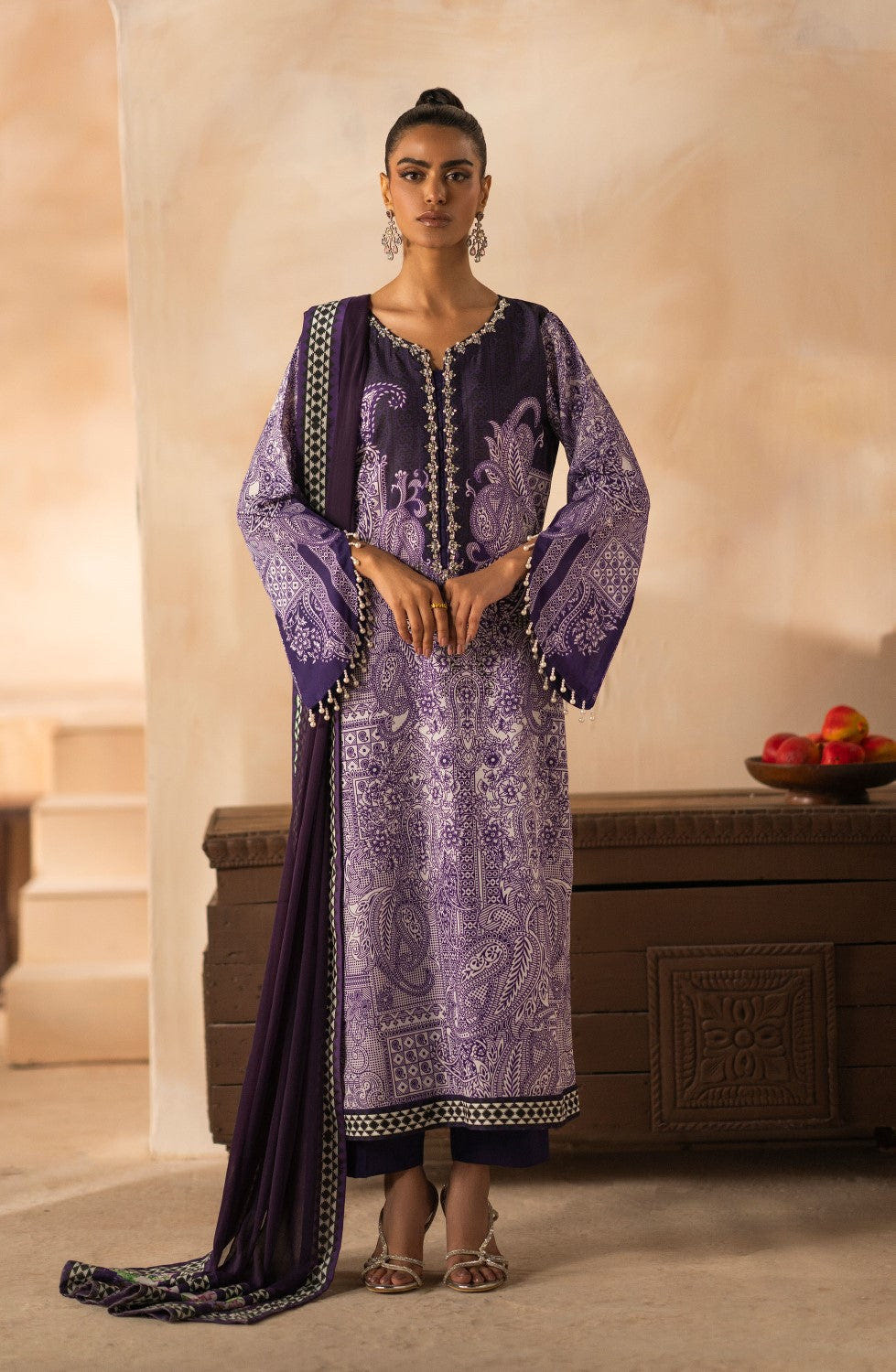 Maryum N Maria | Zeil Winter | ISHIKA - MS40100 -  Maryam N Maria Ladies Clothes - Original Designer Dress - House of Maryam