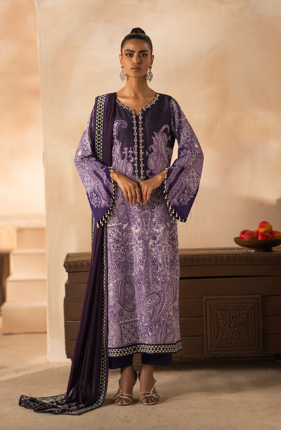 Maryum N Maria | Zeil Winter | ISHIKA - MS40100 -  Maryam N Maria Ladies Clothes - Original Designer Dress - House of Maryam