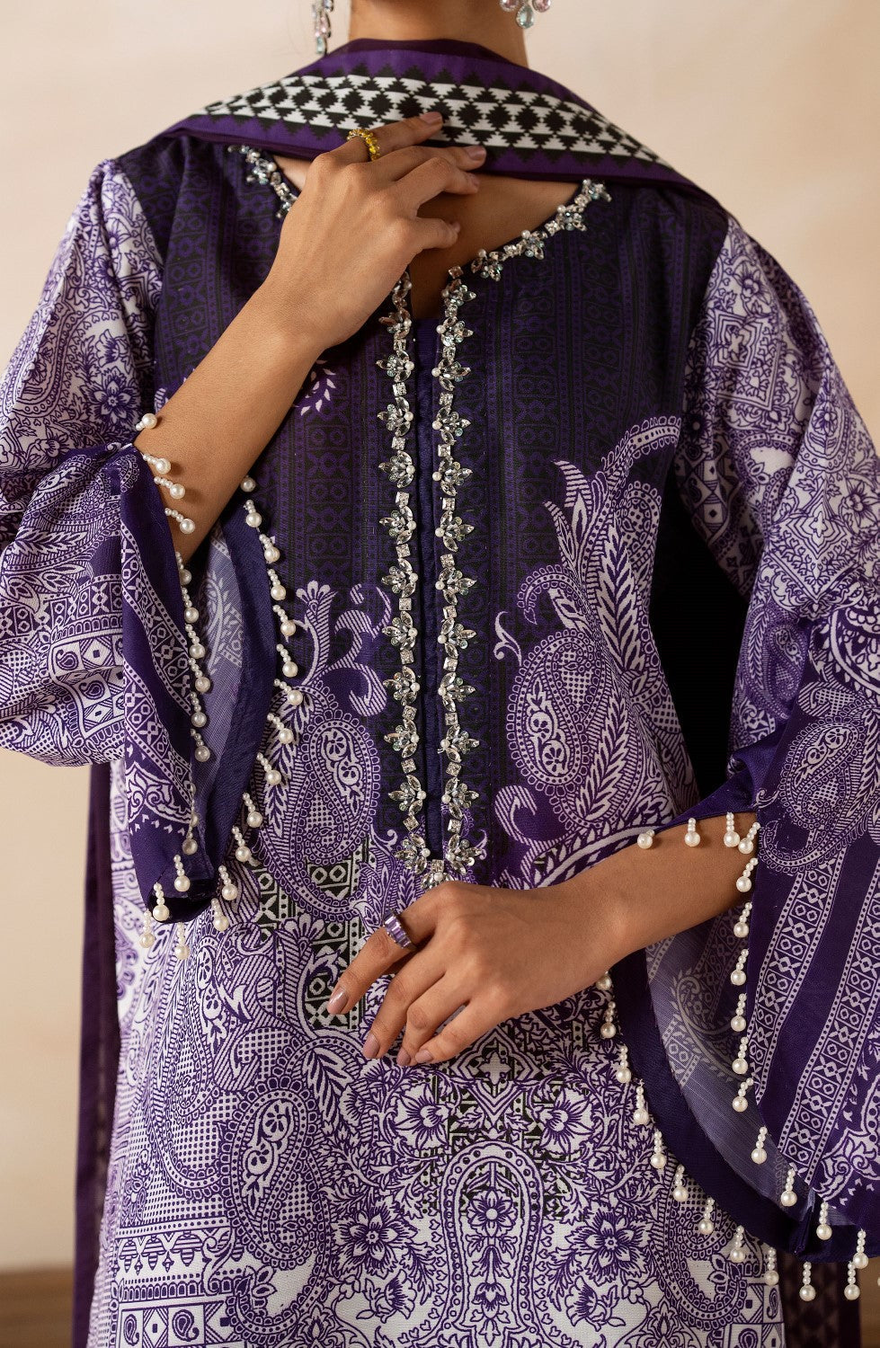 Maryum N Maria | Zeil Winter | ISHIKA - MS40100 -  Maryam N Maria Ladies Clothes - Original Designer Dress - House of Maryam