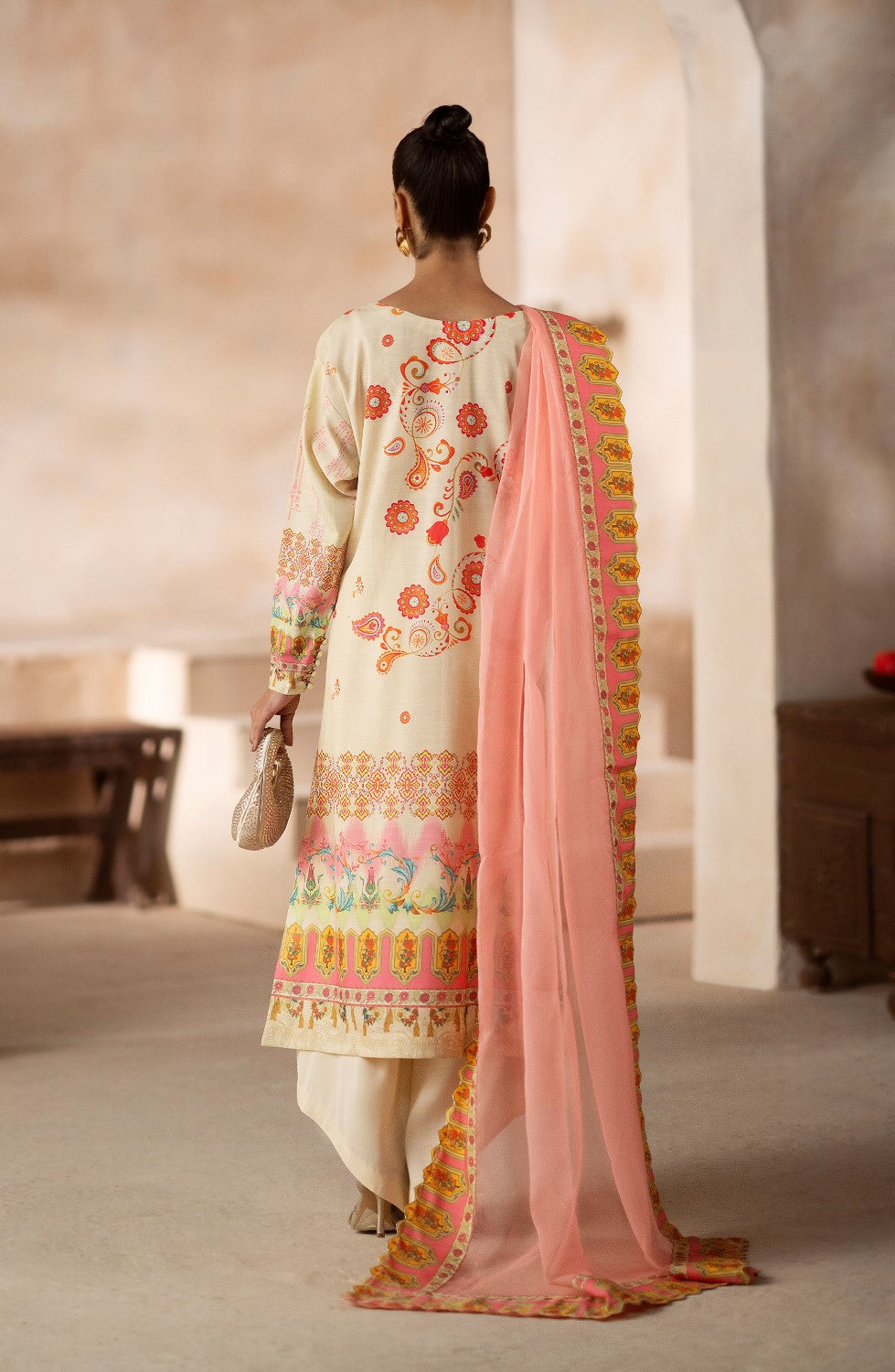 Maryum N Maria | Zeil Winter | ANIKA - MS40102 -  Maryam N Maria Ladies Clothes - Original Designer Dress - House of Maryam