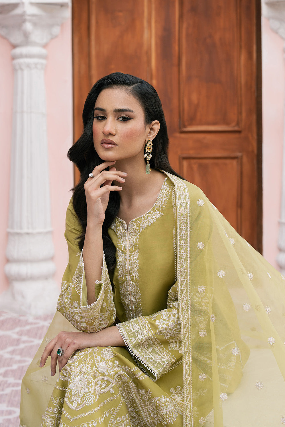 Maryum N Maria | Eid Luxury Lawn 25 | ARGHAVAN - MS50150 -  Maryum N Maria Ladies Clothes - Original Designer Dress - House of Maryam