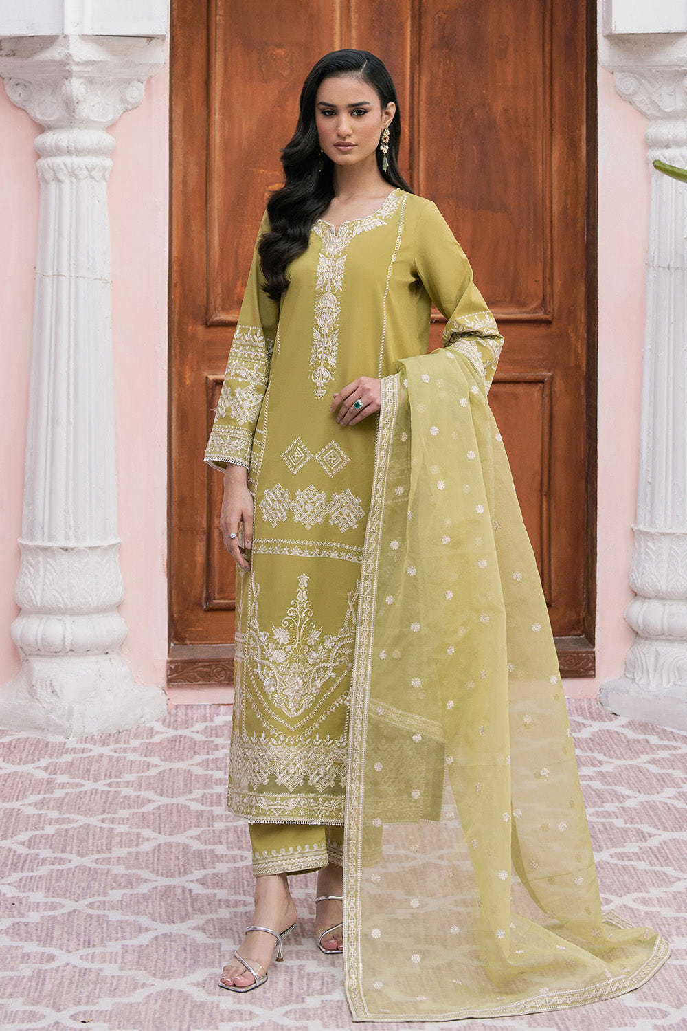 Maryum N Maria | Eid Luxury Lawn 25 | ARGHAVAN - MS50150 -  Maryum N Maria Ladies Clothes - Original Designer Dress - House of Maryam