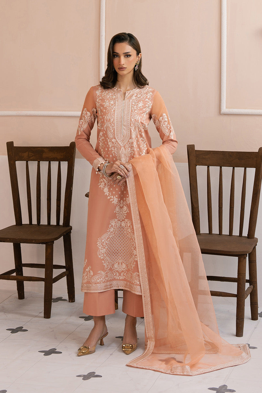 Maryum N Maria | Eid Luxury Lawn 25 | ASSIEH - MS50151 -  Maryum N Maria Ladies Clothes - Original Designer Dress - House of Maryam