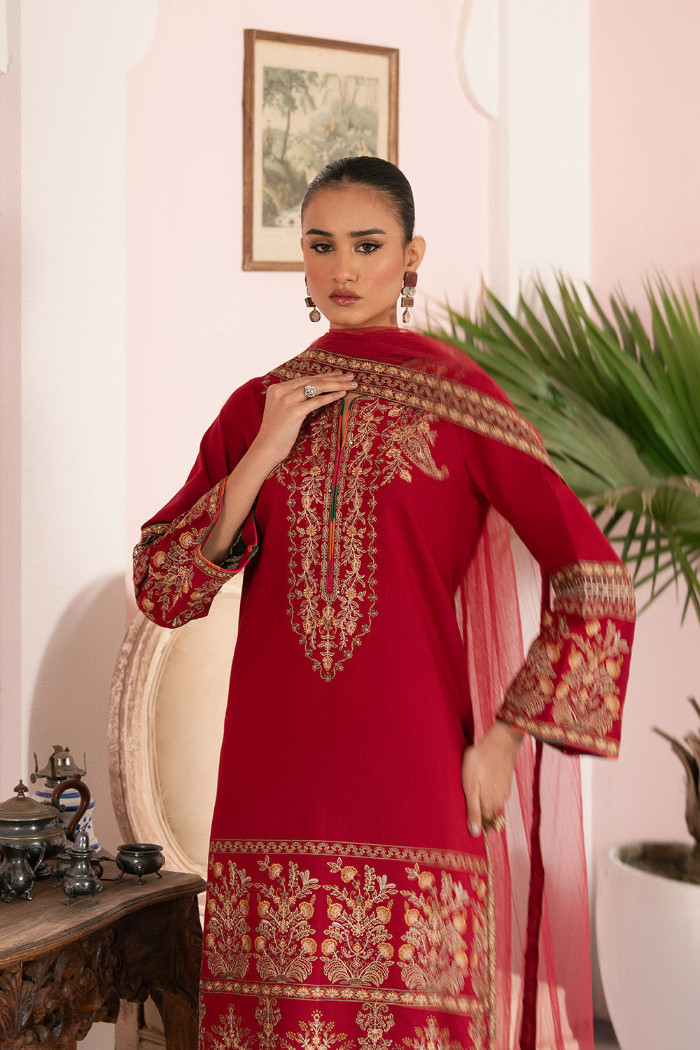 Maryum N Maria | Eid Luxury Lawn 25 | AZIN - MS50155 -  Maryum N Maria Ladies Clothes - Original Designer Dress - House of Maryam