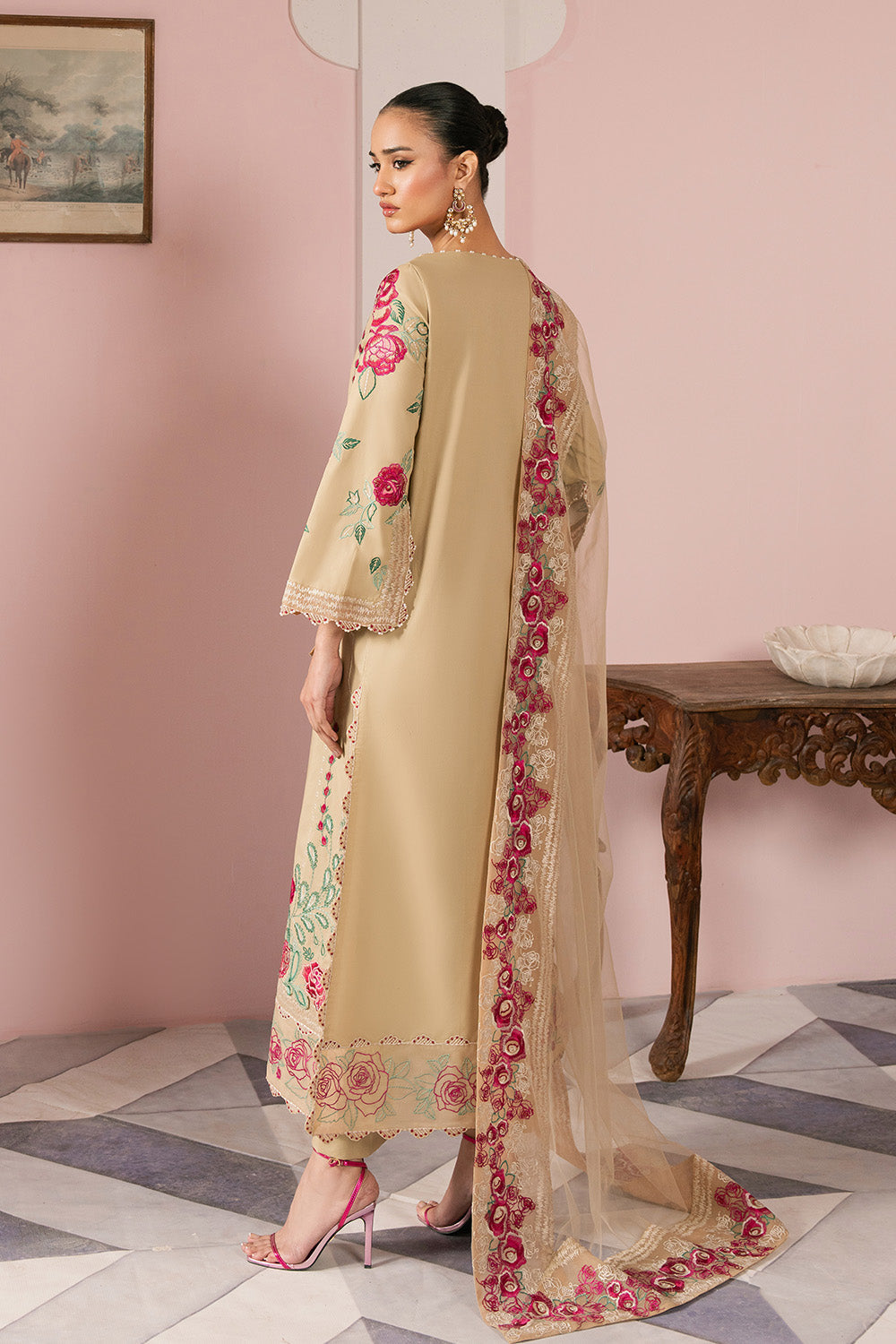 Maryum N Maria | Eid Luxury Lawn 25 | ANOOSHEH - MS50164 -  Maryum N Maria Ladies Clothes - Original Designer Dress - House of Maryam