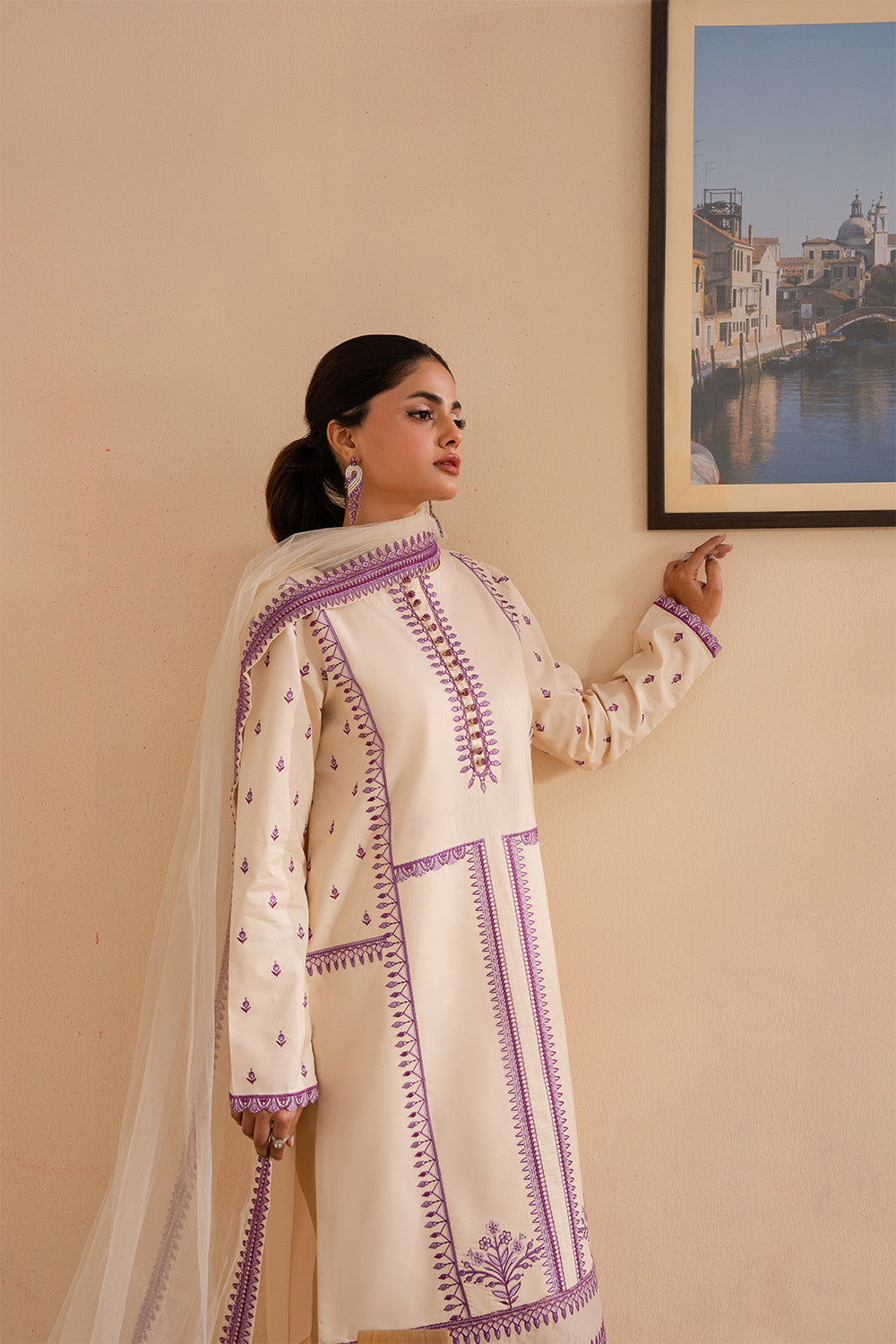 Maryum N Maria | Belle Pret | AZORA - MS50178 -  Maryum N Maria Ladies Clothes - Original Designer Dress - House of Maryam