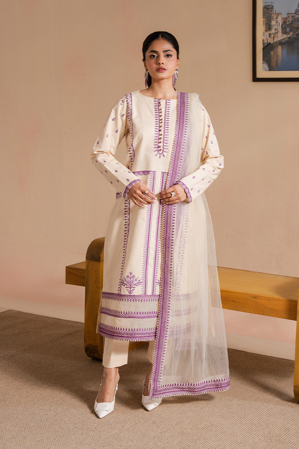 Maryum N Maria | Belle Pret | AZORA - MS50178 -  Maryum N Maria Ladies Clothes - Original Designer Dress - House of Maryam