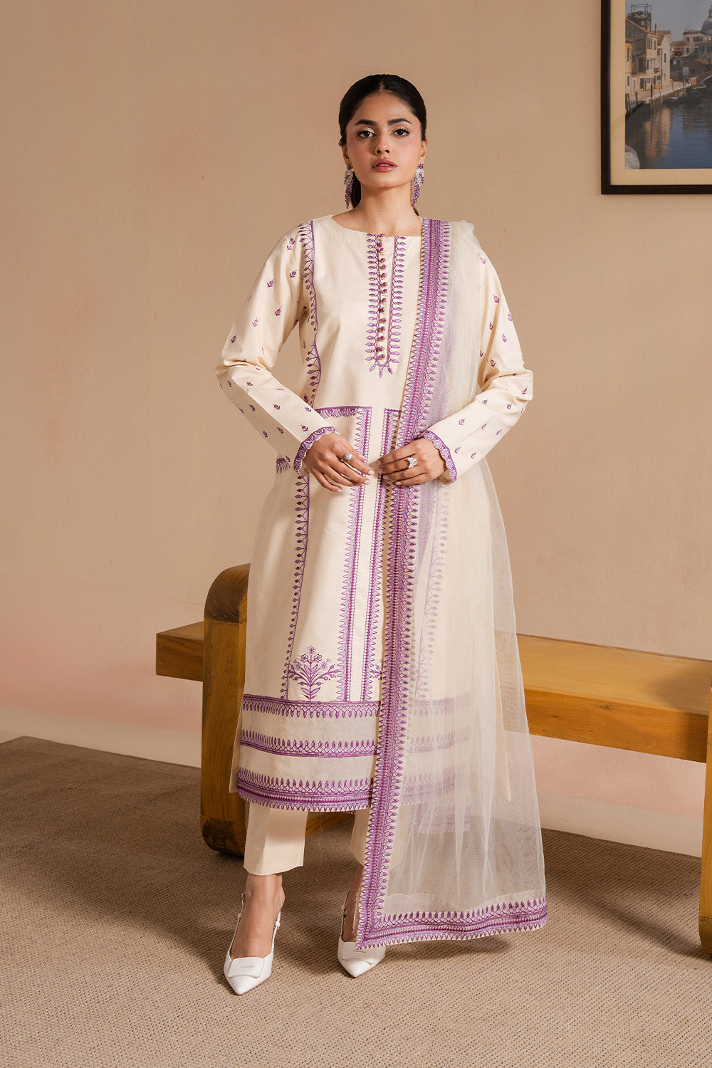 Maryum N Maria | Belle Pret | AZORA - MS50178 -  Maryum N Maria Ladies Clothes - Original Designer Dress - House of Maryam