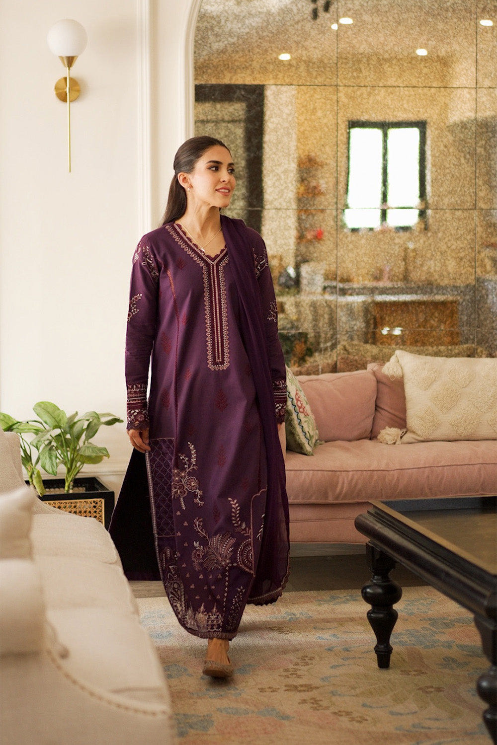 Maryum N Maria | Elara 25 | FAWN - MS50361 -  Maryum N Maria Ladies Clothes - Original Designer Dress - House of Maryam