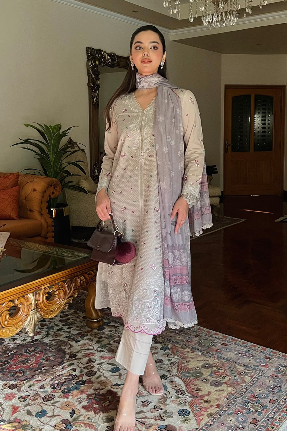 Maryum N Maria | Elara 25 |VOILET - MS50368 -  Maryum N Maria Ladies Clothes - Original Designer Dress - House of Maryam