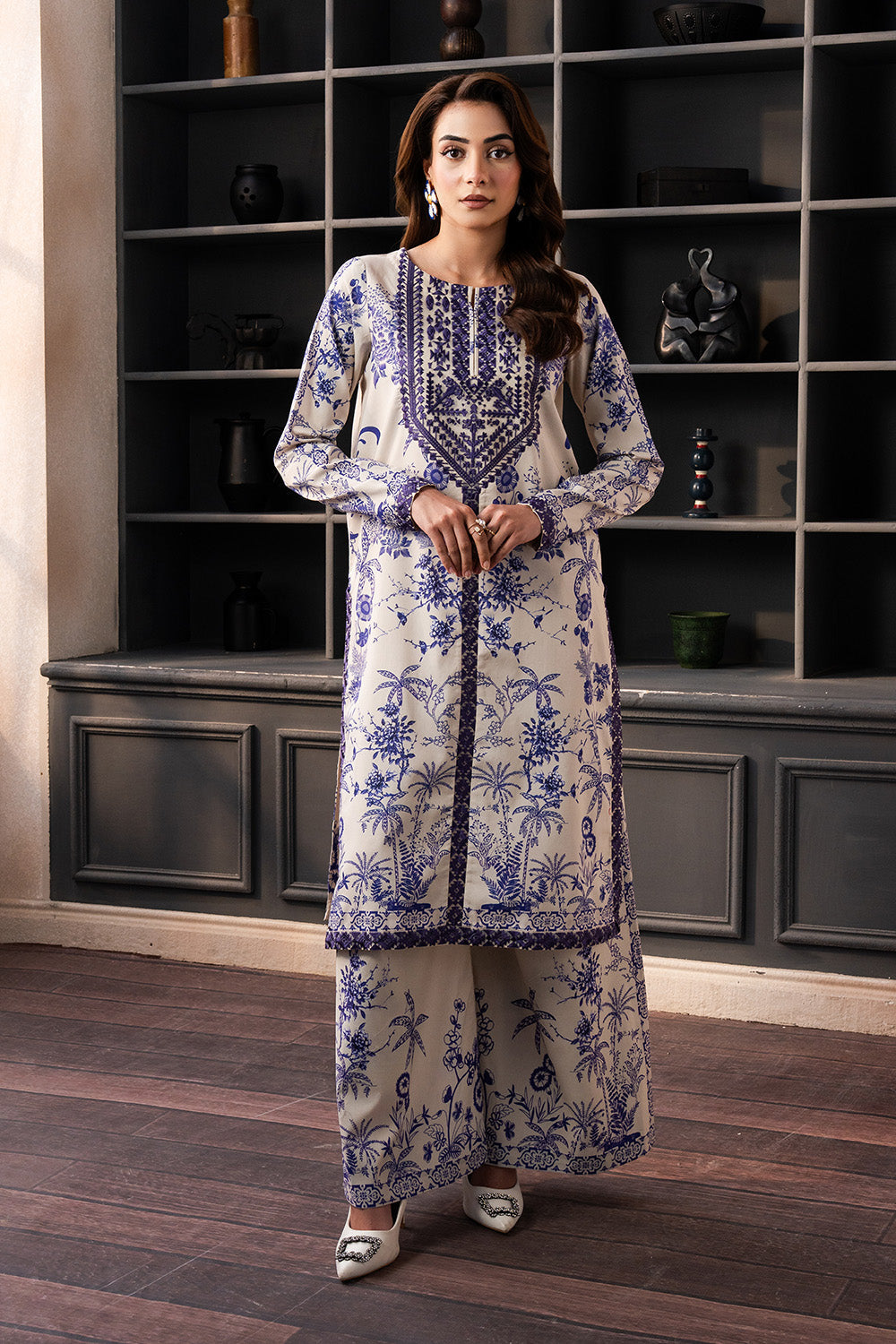 Maryum N Maria | Mah Casual Pret | ZYRA - MS50427 -  Maryum N Maria Ladies Clothes - Original Designer Dress - House of Maryam