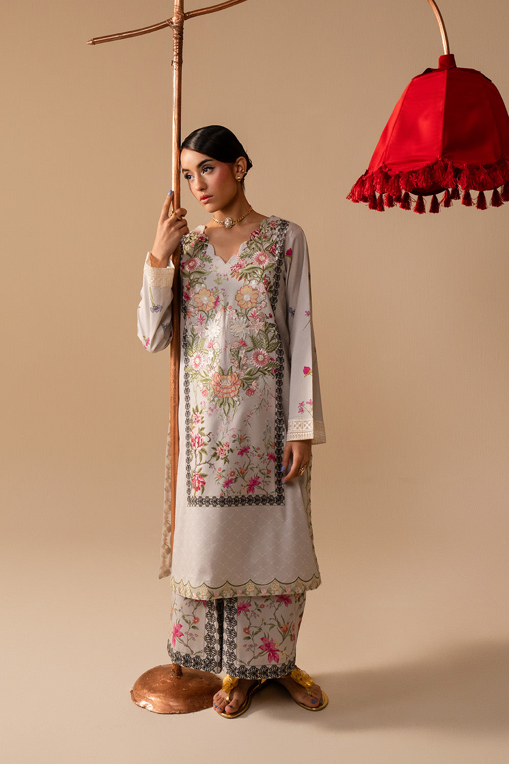 Maryum N Maria | Floren Lawn |   DAISY -  Maryum N Maria Ladies Clothes - Original Designer Dress - House of Maryam