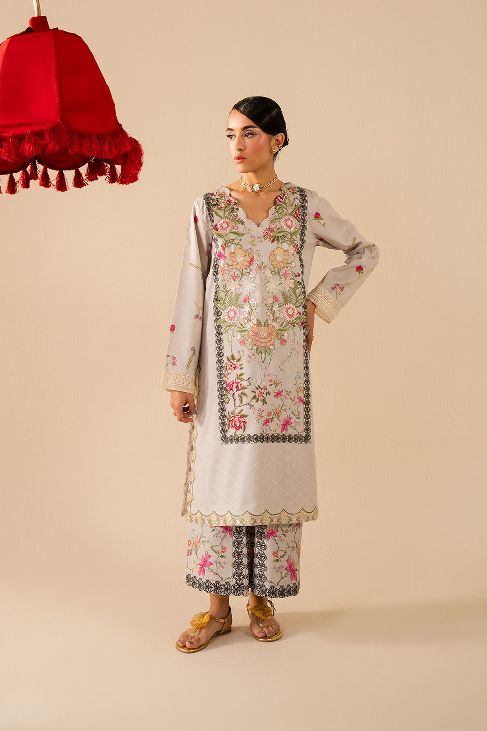 Maryum N Maria | Floren Lawn |   DAISY -  Maryum N Maria Ladies Clothes - Original Designer Dress - House of Maryam