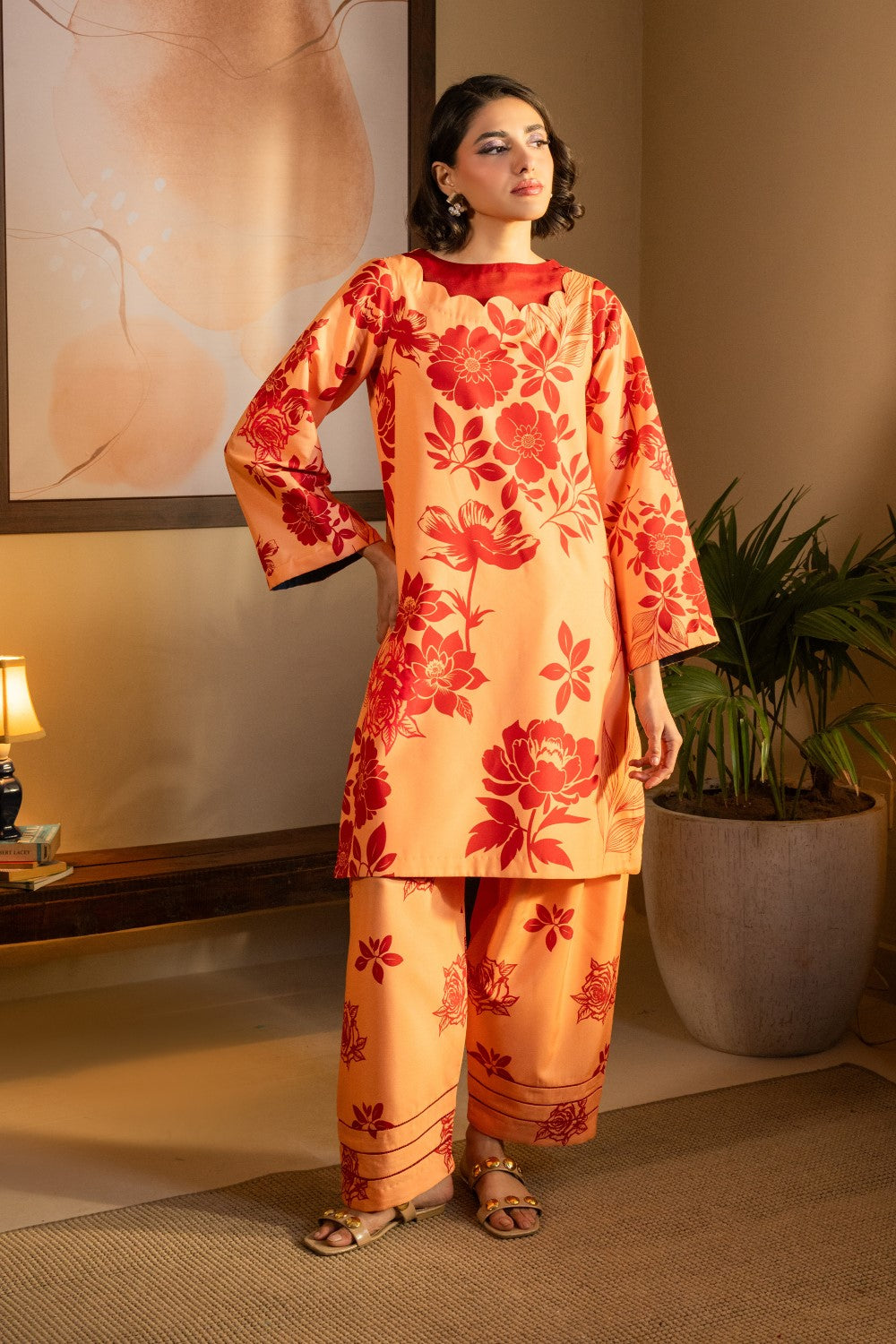 Maryum N Maria | Aurora Collection | VYARAH - MS50509 -  Maryum N Maria Ladies Clothes - Original Designer Dress - House of Maryam