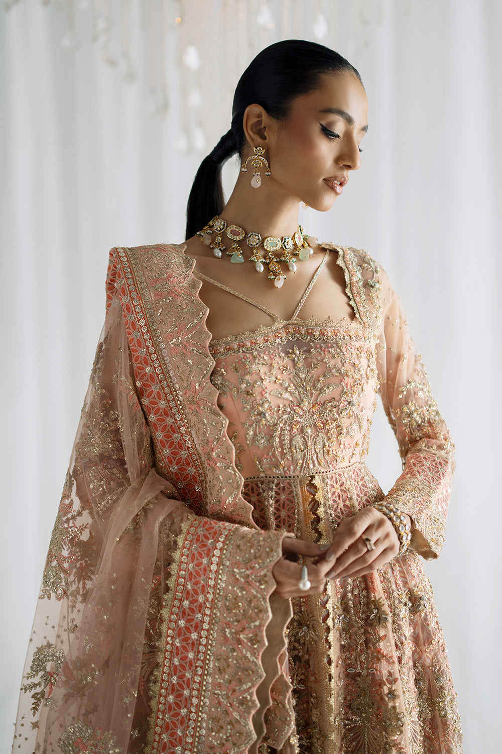 Maryum N Maria | Serene Wedding Dresses | AADHILAKSHMI - MSS5846, image 3