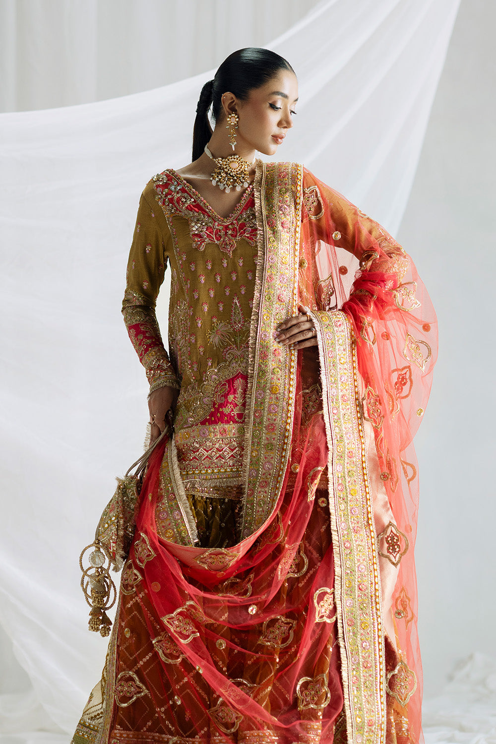 Maryum N Maria | Serene Wedding Dresses | AADHISHAKTI - MSS5848-3