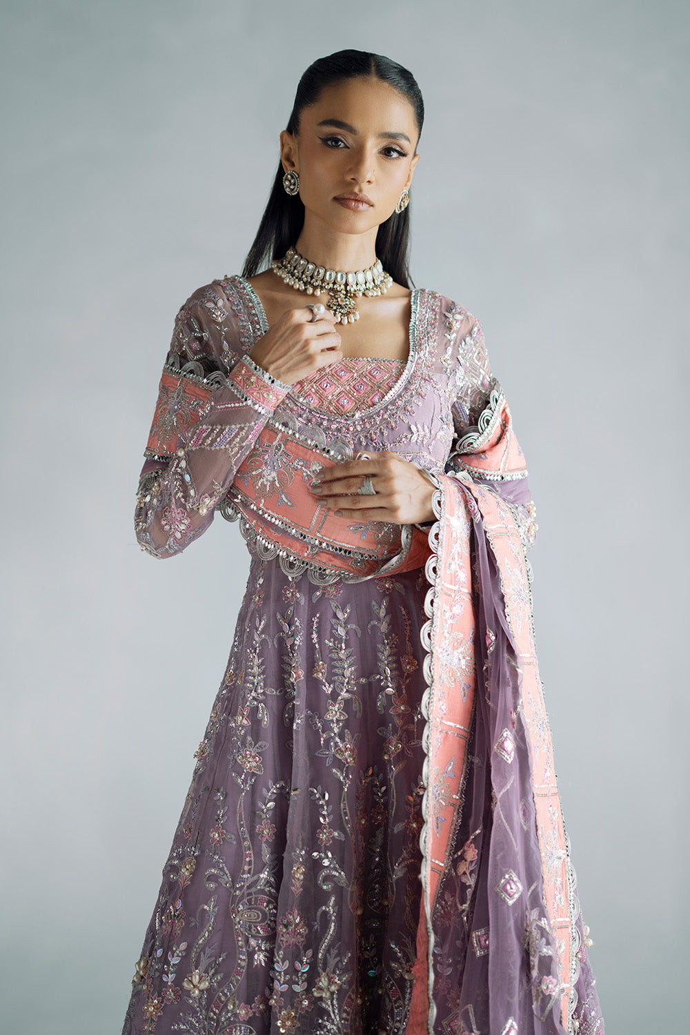 Maryum N Maria | Serene Wedding Dresses | AADUMAYIL - MSS5849, image 3