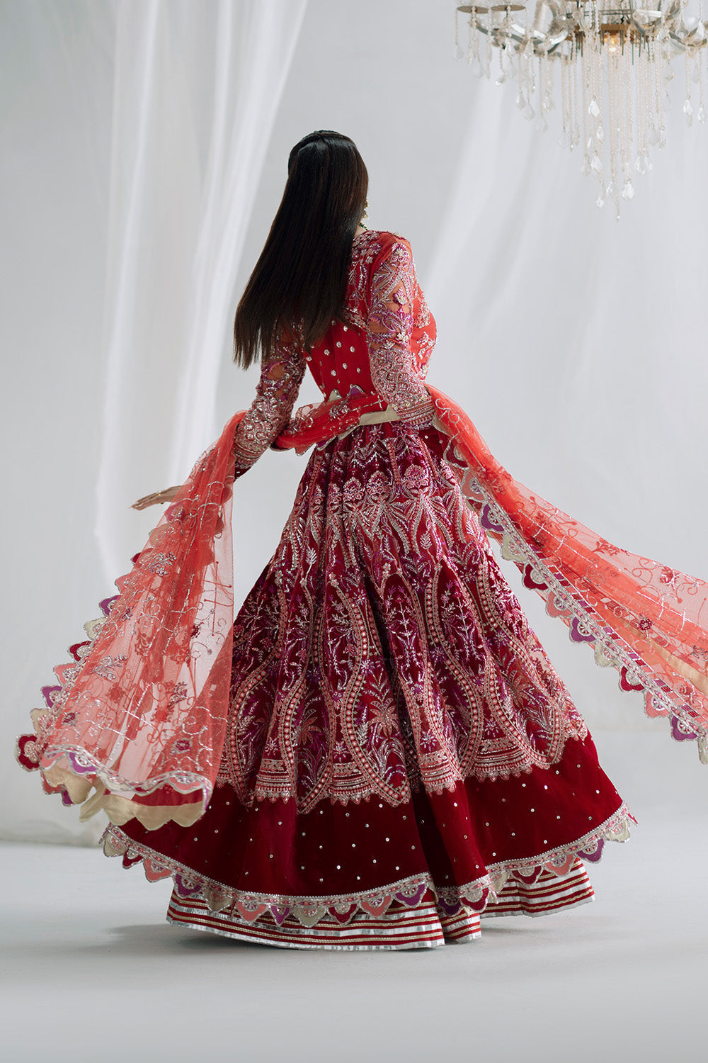 Maryum N Maria | Serene Wedding Dresses | AAMANI - MSS5850, image 6