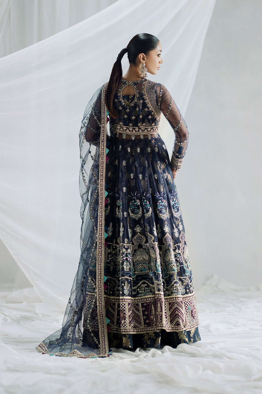 Maryum N Maria | Serene Wedding Dresses | AARUTHIRA - MSS5854, image 2