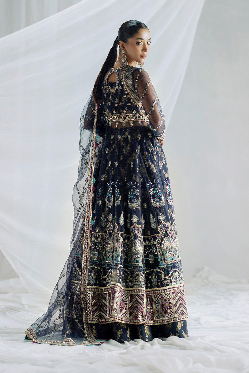 Maryum N Maria | Serene Wedding Dresses | AARUTHIRA - MSS5854, image 5