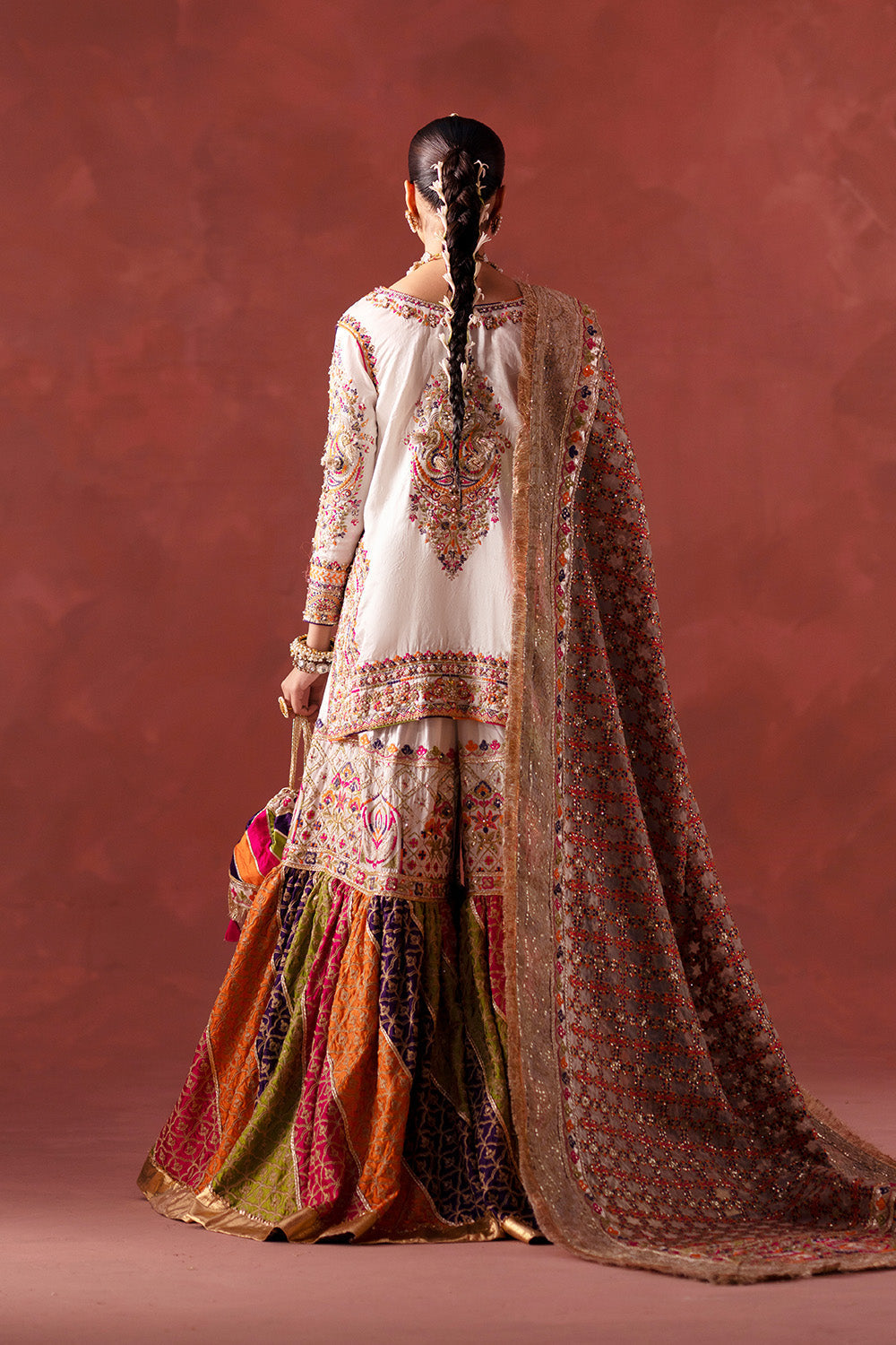 Maryum N Maria | Luxury Silk | MEHNDI NIGHT - MSS5895-2