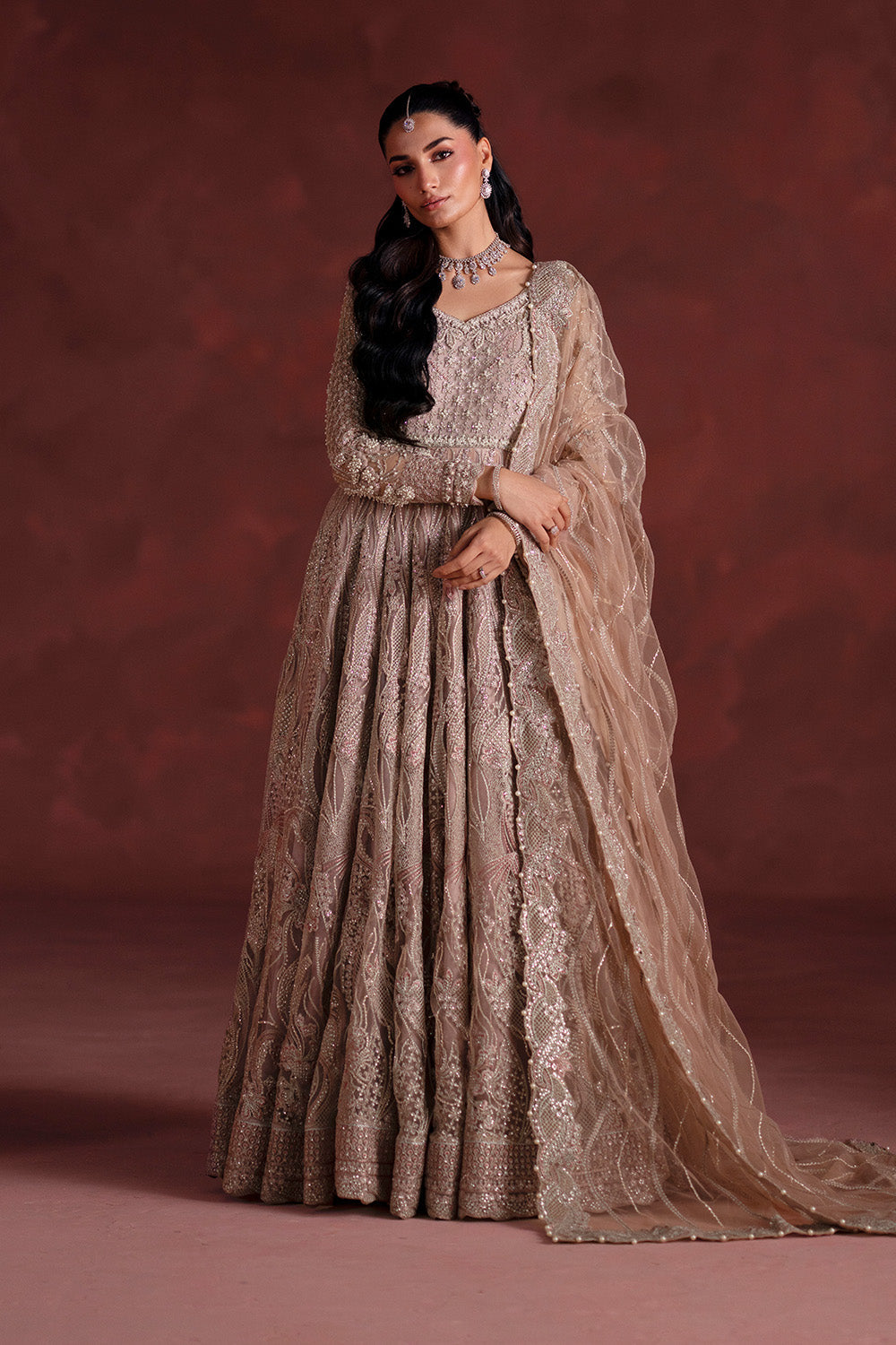 Maryum N Maria | Luxury Silk | WALIMA PARTY - MSS5899